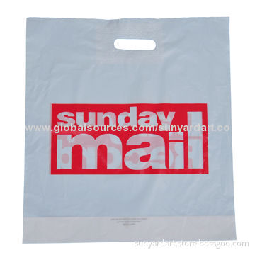 Plastic Die Cut Handle Bag